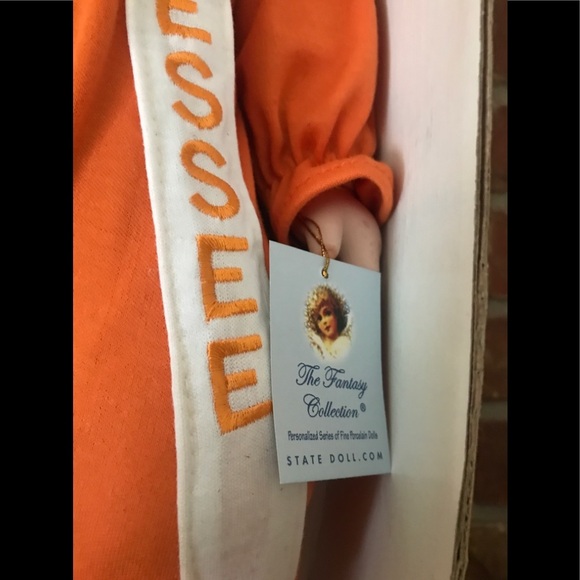 Rare Personalized Tennessee Porcelain Doll⚡FINAL SALE - Picture 4 of 10